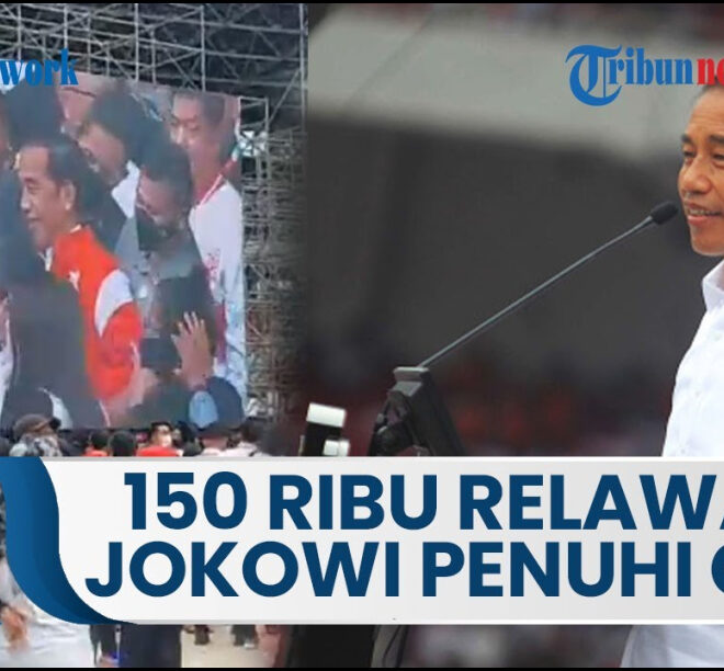 Kamis Relawan Jokowi Berkumpul Nyatakan Lawan Politik Uang
