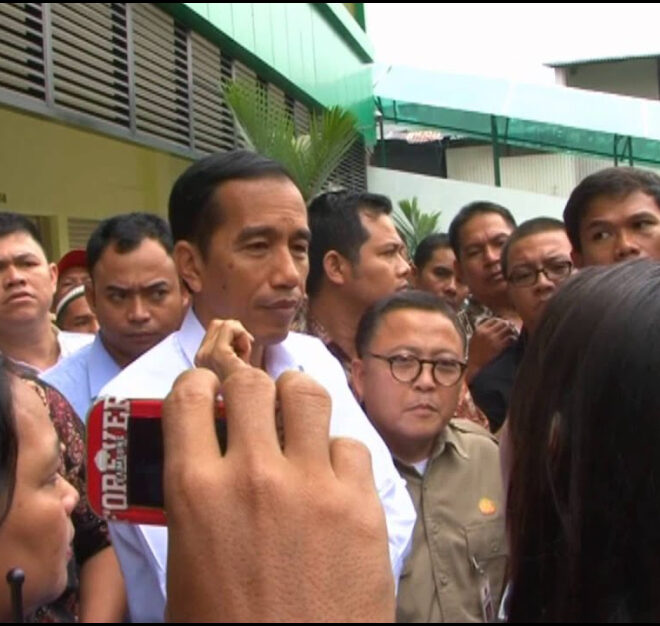 Jokowi Antar Komunitas Solo Belanja Ke Blok G Pasar Tanah Abang