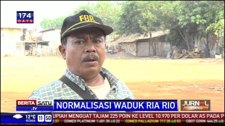 Tolak Direlokasi Jokowi Akan Temui Warga Waduk Ria Rio