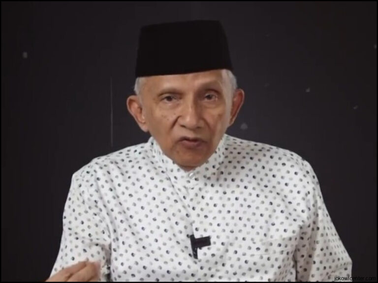 Amien Rais Dinilai Ingin Populer Seperti Jokowi