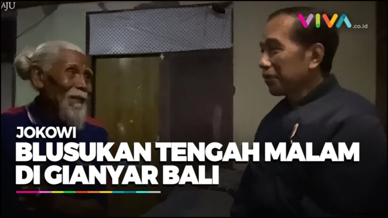 Jokowi Blusukan Di Jakarta Bikin Nangis