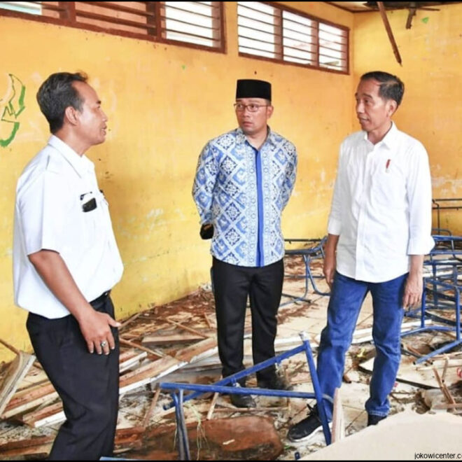 Jokowi Sekolah Rusak Harus Diprioritaskan