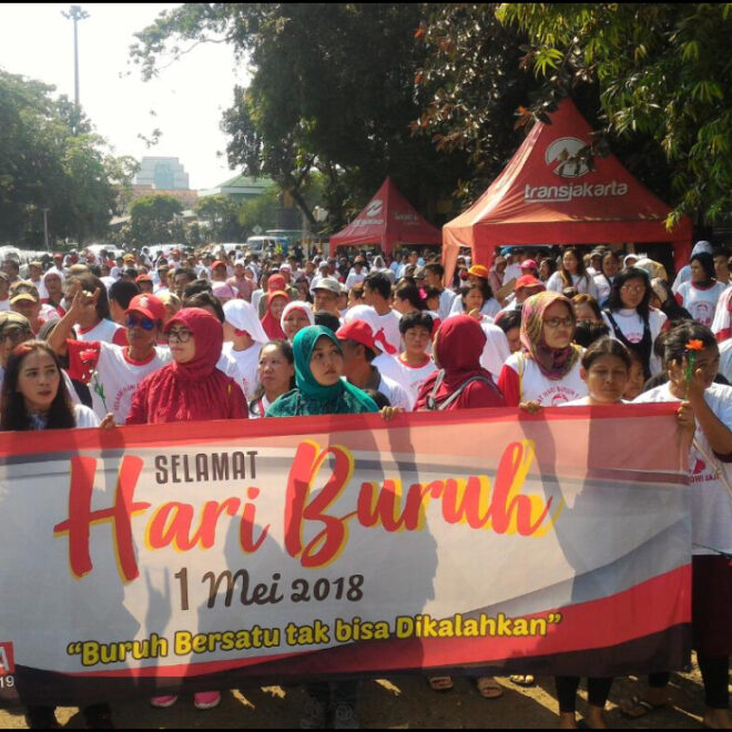 Buruh Demo Tiga Hari Jokowi Dan Ahok Tetap Bergeming