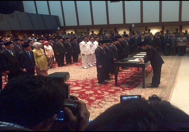 Ada 26 Pejabat Setingkat Kepala Dinas Yang Dirotasi Jokowi