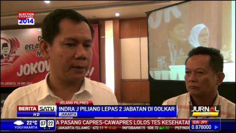 Dukung Jokowi Jk Indra Piliang Mundur Dari Pengurus Golkar