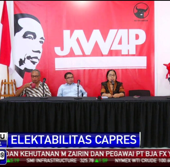 Harapan Pdip Elektabilitas Jokowi Bukan Rekayasa