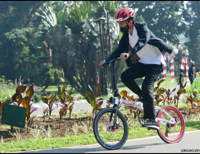 Jokowi Bakal Blusukan Pakai Sepeda Tahun Depan