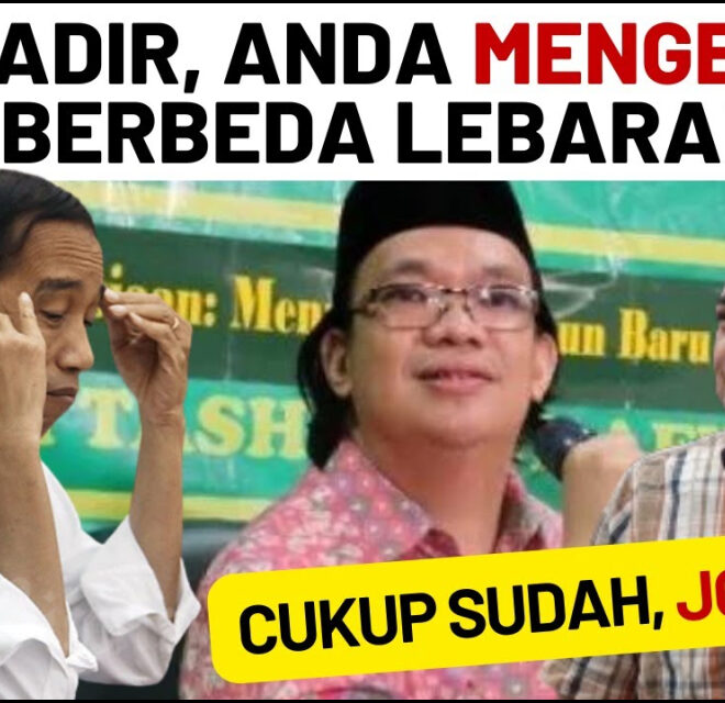 Demi Tuhan Kami Menyesal Pilih Jokowi