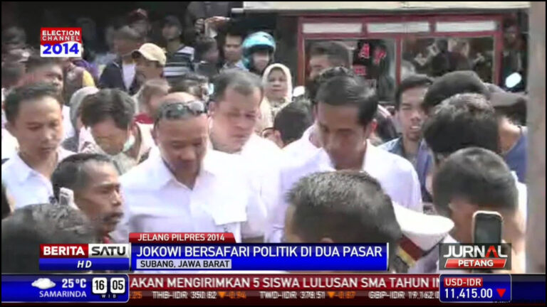 Blusukan Jokowi Di Tahun Politik