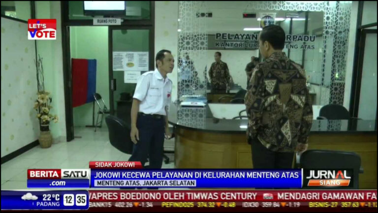 Dimarahi Jokowi Kelurahan Menteng Atas Berbenah