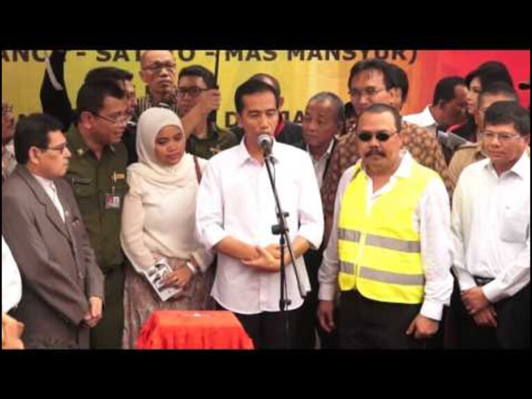 Jalan Layang Tn Abang Kp Melayu Kelar Jokowi Saya Suka Ngecek Jam 1 Pagi