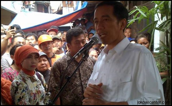 Jokowi Bangun Kampung Deret Di Petogogan Juni Dilengkapi Perpustakaan