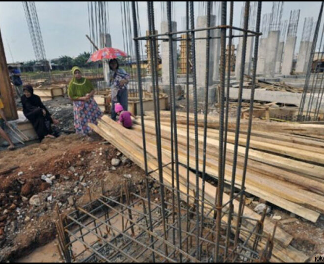 Jokowi Resmikan Pembangunan Rusunawa Rawa Bebek