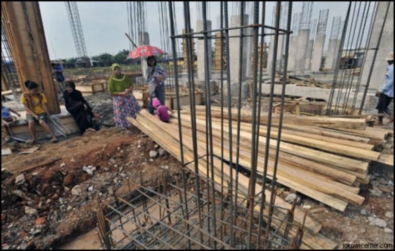 Jokowi Resmikan Pembangunan Rusunawa Rawa Bebek