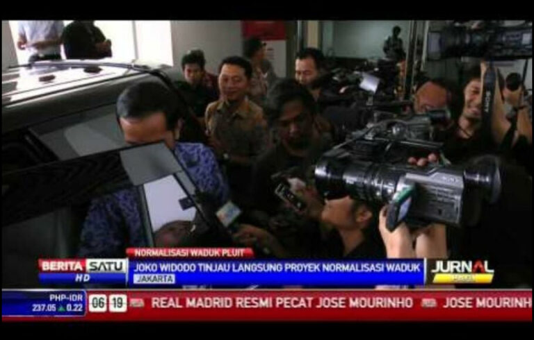 Jokowi Normalisasi Waduk Pluit Butuh Energi Lebih