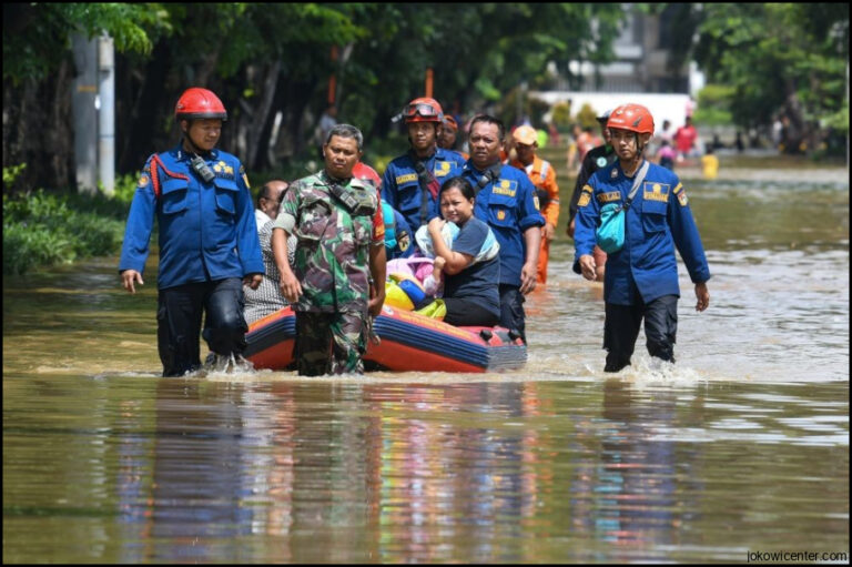 Atasi Banjir Jokowi Semua Masih Proses Lelang