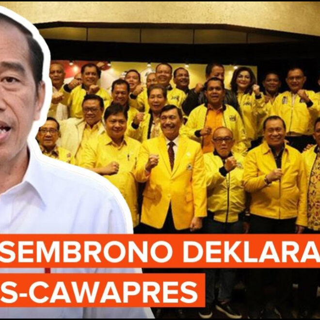 Golkar Jokowi Dicapreskan Justru Bagus Untuk Kami