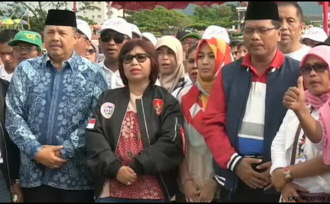 Lawan Kampanye Hitam Relawan Buruh Sahabat Jokowi Susuri Jabar