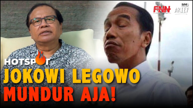 Noriyu 16 Rs Mundur Jokowi Harus Legowo Katakan Kjs Belum Siap
