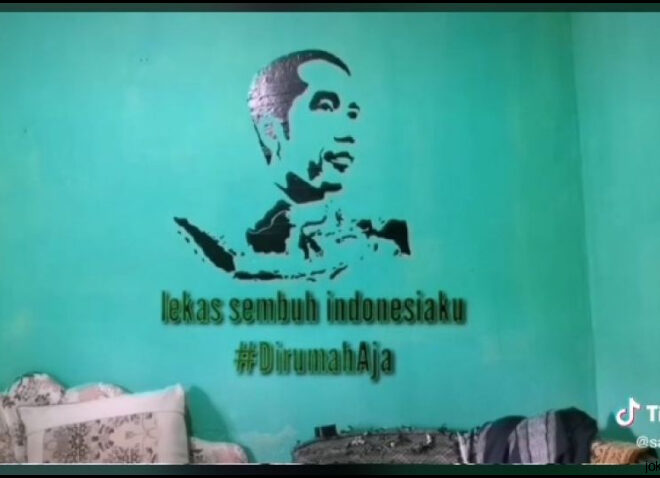 Jokowi Tembok Di Jakarta Boleh Dicorat Coret Asal Ada Temanya
