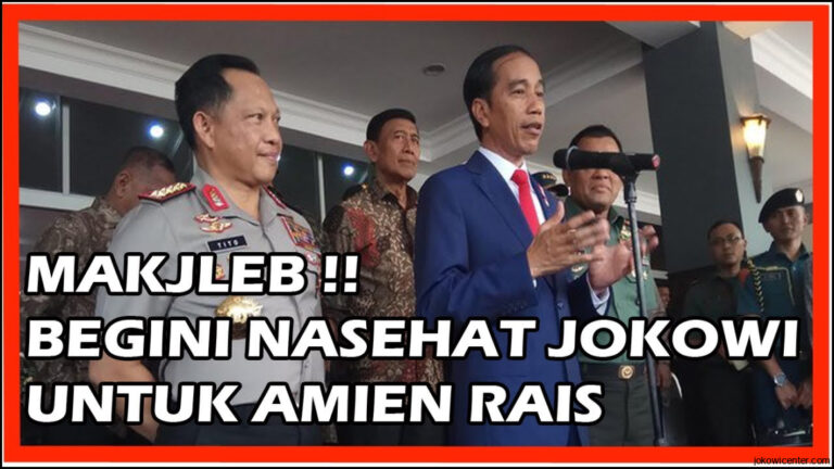 Serangan Untuk Jokowi Bumerang Untuk Amien Rais