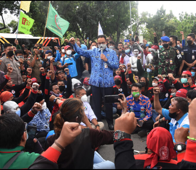 Buruh Dki Berencana Nginap Di Balaikota Dki