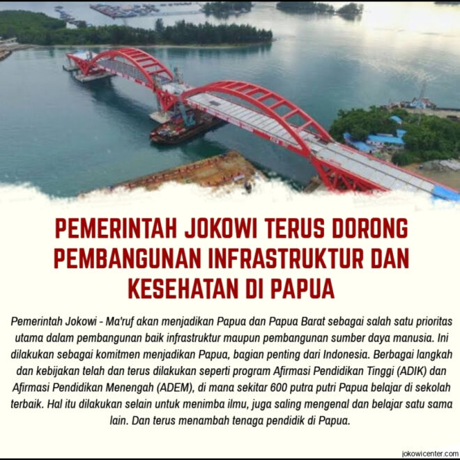 Bangun Papua Jokowi Akan Fokus Di Pendidikan Dan Kesehatan