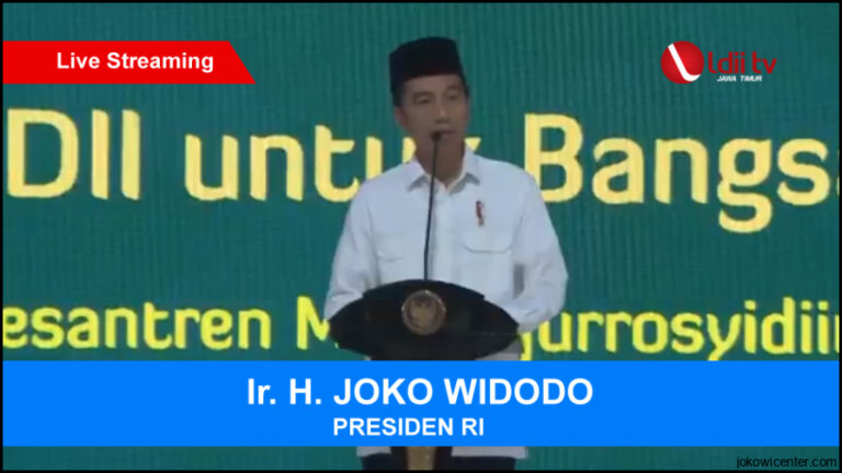 Jokowi Menghadiri Rakerwil Ldii