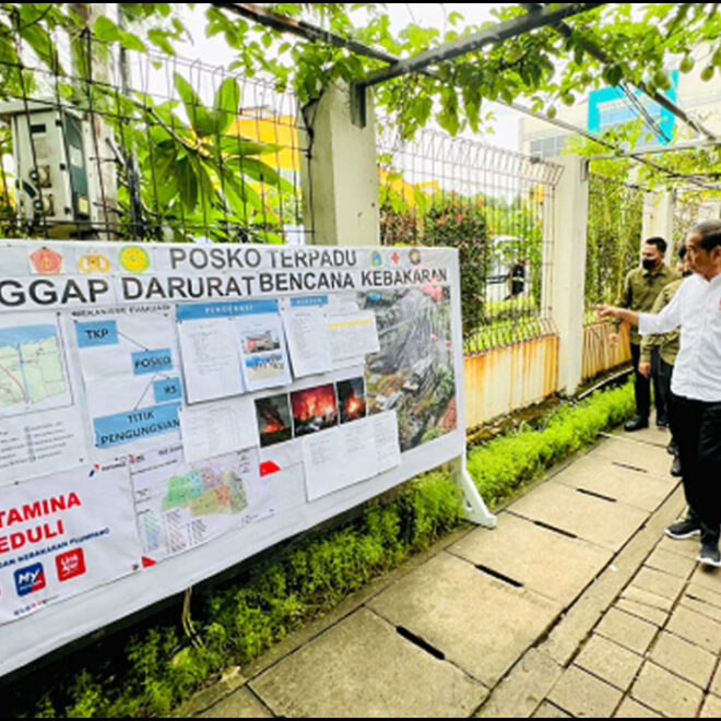 Tak Ada Anggaran Korban Kebakaran Jokowi Kita Cari Solusinya
