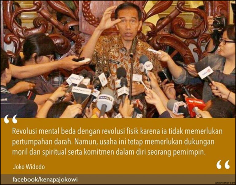 Ide Revolusi Mental Jokowi Jangan Hanya Sebatas Slogan