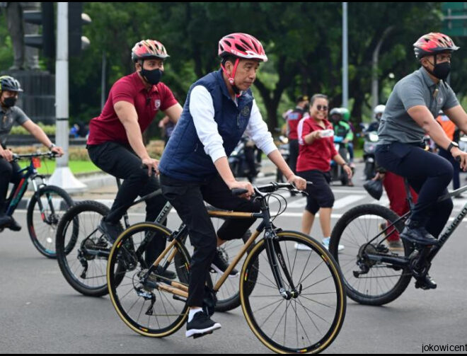 Konsep Baru Bersepeda Di Jakarta Ditawarkan Ke Jokowi Basuki