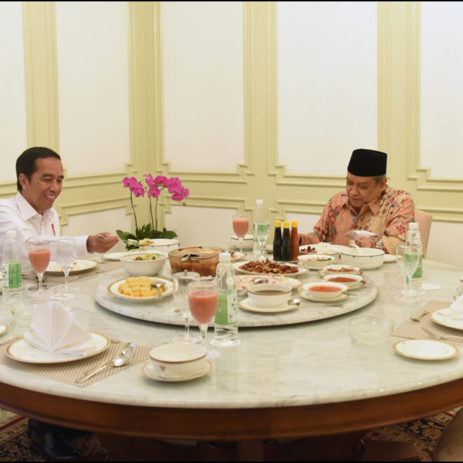 Menang Tanpa Ngasorake Diplomasi Makan Siang Ala Jokowi