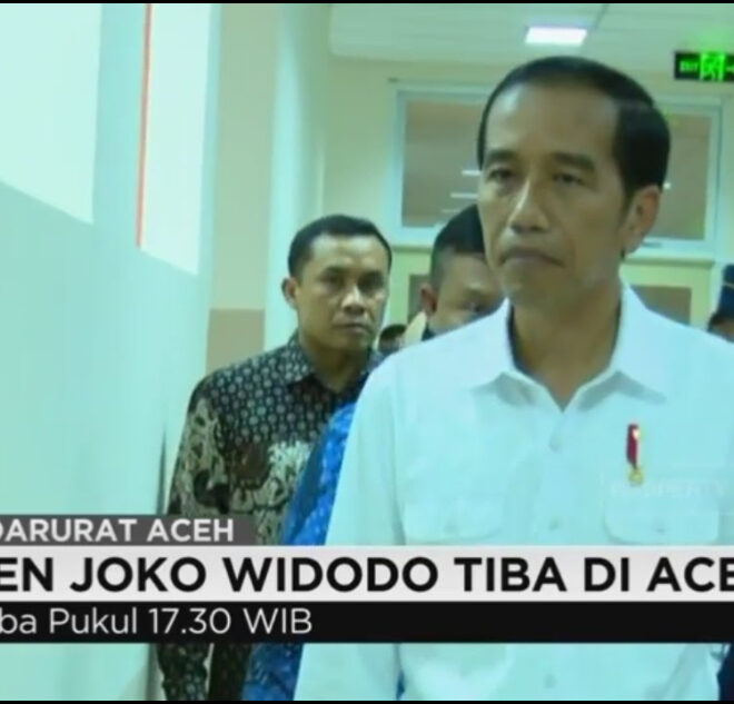 Jokowi Akan Kirim Bantuan Untuk Korban Gempa Aceh