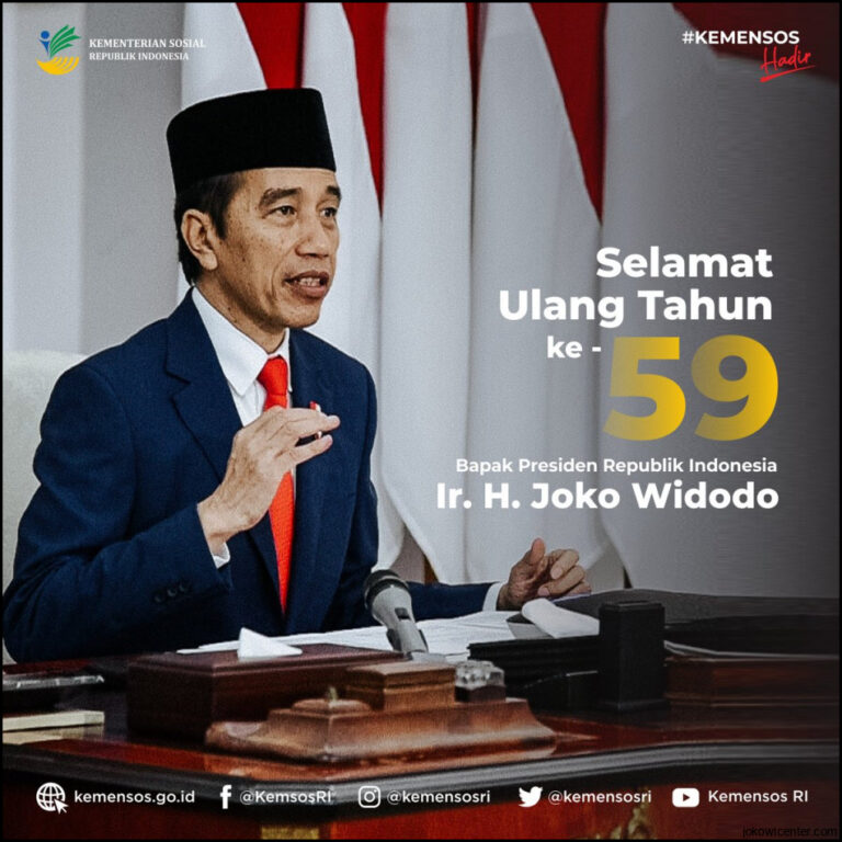 Selamat Ulang Tahun Ke 52 Pak Jokowi